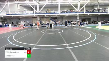 125 lbs Semifinal - Patrick McCormick, Virginia vs Jacob Allen, Naval Academy