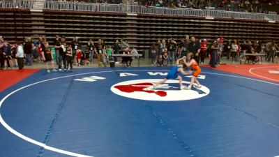 62 lbs Cons. Round 2 - Bradley Peterson, Top Of The Rock Wrestling Club vs Mason Hellickson, Top Of The Rock Wrestling Club