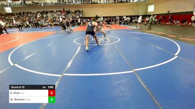 190 lbs Round Of 16 - Clark Rich, Seton Hall Prep vs William Banach, Paramus