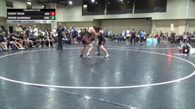 215 lbs Round 1 (6 Team) - Codey Dean, Guerilla WC vs Pieter Slinkman, Gulf Coast WC