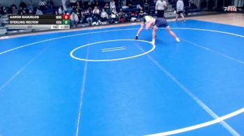 157 lbs Round 4 (16 Team) - Sterling Rector, Kearney Catholic vs Aaron Banuelos, Minden