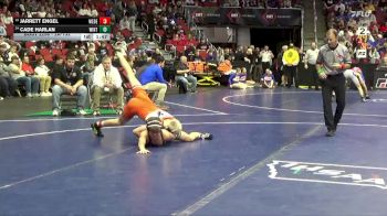 2A-132 lbs Cons. Round 2 - Jarrett Engel, West Delaware, Manchester vs Cade Harlan, Winterset