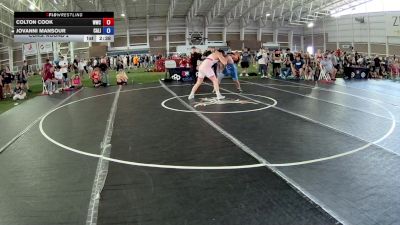 190 lbs Cons. Round 2 - Colton Cook, Westlake Wrestling Club vs Jovanni Mansour, California