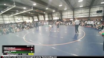 125 lbs 1st Place Match - Nico Murillo, Sanderson Wrestling Academy vs Harley Boren, West Jordan