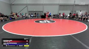 140 lbs Round 3 (8 Team) - Kayden Sipp, Nebraska vs Kaylan Hitchcock, Kansas