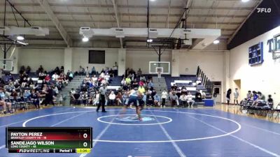 175 lbs Finals (2 Team) - Payton Perez, Brantley County HS vs Sandejago Wilson, Long County