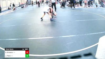 70 lbs Consolation - Salice Briseno, Top Rank HAC vs Jaxon Peck, Atc