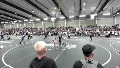 62 lbs Consolation - Zoey Larson, Silver Creek Scrappers vs Osias Velasquez, Bayfield Wrestling