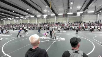 62 lbs Consolation - Zoey Larson, Silver Creek Scrappers vs Osias Velasquez, Bayfield Wrestling