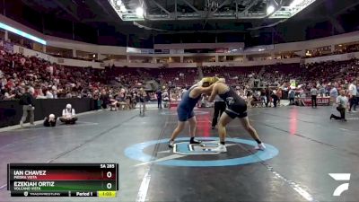 5A 285 lbs Quarterfinal - Ian Chavez, Piedra Vista vs Ezekiah Ortiz, Volcano Vista