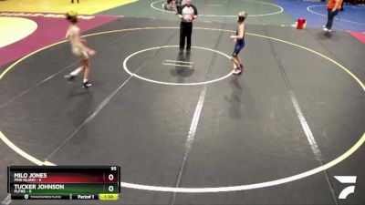 95 lbs Quarterfinals (8 Team) - Tucker Johnson, PLPRB vs Milo Jones, Pine Island