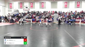 145 lbs Round Of 16 - Michael Palma, Londonderry vs Hunter Crea, Hollis Brookline