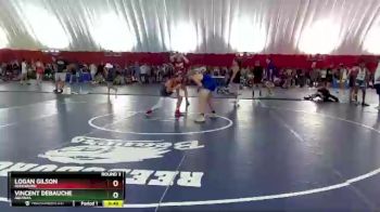 115-117 B Round 3 - Logan Gilson, Reedsburg vs Vincent DeBauche, Aquinas