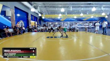170 lbs Round 4 (8 Team) - Brody Jeckovcich, Team Osceola Wrestling Club vs Rich Magiday, Viera Hammers