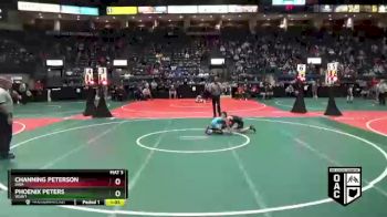 75 lbs Semifinal - Channing Peterson, DWA vs Phoenix Peters, WSW1