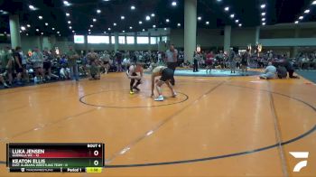 132 lbs Round 2 (6 Team) - Luka Jensen, Guerilla WC vs Keaton Ellis, East Alabama Wrestling Team