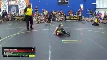 53 lbs Round 5 (8 Team) - Asher Watson, Backyard Brawlers vs Dane Luif, American Gladiators