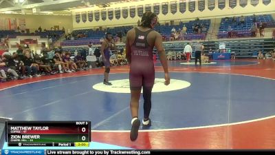 165 lbs Round 1 (16 Team) - Matthew Taylor, Coffee vs Zion Brewer, Chapel Hill