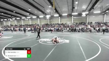 150 lbs Semifinal - Elijah Hernandez, Central Grand Junction vs River Wickstrom, Dolores Bears