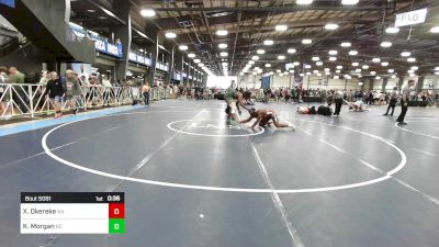 220 lbs Consi Of 32 #2 - Xavier Okereke, NA vs Kmauri Morgan, NC