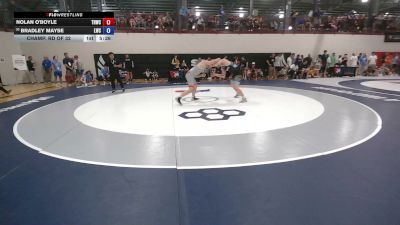 86 kg Champ. Rd Of 32 - Nolan O'Boyle, Tar Heel Wrestling Club vs Bradley Mayse, Laker Wrestling Club