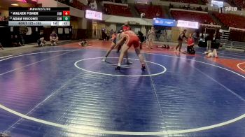 185 lbs 2nd Place Match - Walker Fisher, No Team vs Adam Visconti, Rocky Mountain Wrestling Acade