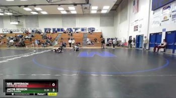 149 lbs 9th Place Match - Jacob Benson, Shasta College vs Neil Jefferson, College Of Redwoods