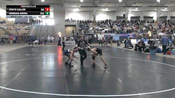AA 106 lbs Cons. Round 2 - Ethyn Saller, Riverdale High School vs Germaia Ewida, Blackman High School
