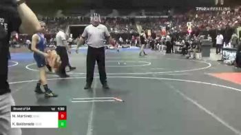 106 lbs Round Of 64 - Monte Martinez, Pomona Elite vs Kyle Baldonado, Temecula Valley