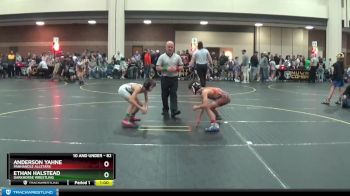 82 lbs Quarterfinal - Anderson Yahne, Panhandle Allstars vs Ethan Halstead, Darkhorse Wrestling