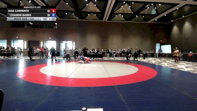 155 lbs 1st Place Match - Jada Lawrence, SC vs Chandni Banks, CA