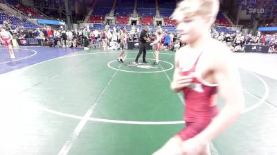 106 lbs Rnd Of 16 - Griffin Magee, ND vs Joseph Hamilton, IN