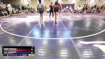 170 lbs Round 2 (10 Team) - Paige Strauch, MoWest Fire Dragons vs Mya Dobrinski, Husky WC Navy