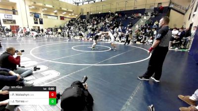 139 lbs 5th Place - Pat Woloshyn, Council Rock South vs Jason Torres, Malvern Prep