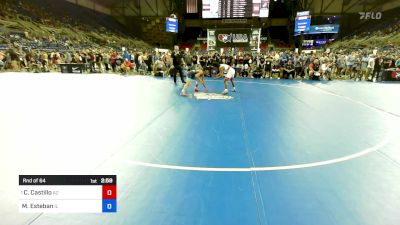 126 lbs Rnd Of 64 - Christian Castillo, AZ vs Michael Esteban, IL