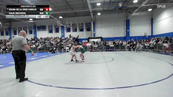 138 lbs Round Of 16 - Zulma De La Cruz Carillo, New Bedford vs Julia DeCosta, Nashoba