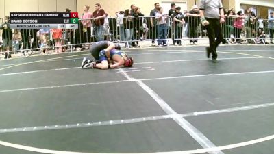86 lbs Consi Of 8 #2 - Kayson Lobehan Cormier, Team Aggression vs David Dotson, Elite Force WC