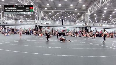 76 lbs Round 5 (8 Team) - Cameron Doroshenko, Mat Assassins Grey vs Nathan Bunda, Barn Brothers WC