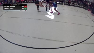 188 lbs Cons. Round 3 - Kamiya Hobson, Nebraska Wrestling Academy vs Rowan Statz, Wrestling With Character