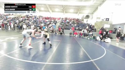 120 lbs Champ. Round 2 - Ander Kentch, Syracuse vs Jack Baker, Davis