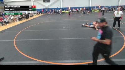 132 lbs Cons. Round 6 - Tyler Turnbaugh, Pursuit Wrestling vs Eben Abdo, Unattached