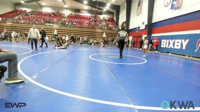 64 lbs Rr Rnd 5 - Kyson Barnett, Morris Wrestling Association vs Louis Littleton, Collinsville Cardinal Youth Wrestling