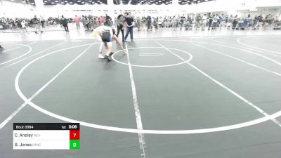 130 lbs Consi Of 4 - Canin Ansley, Wlv Jr Wrestling vs Brady Jones, Rancho Bernardo WC