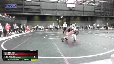 88 lbs Champ. Round 1 - Xander Hix, Maize Wrestling Club vs Cael Clark, SlyFox Wrestling Academy