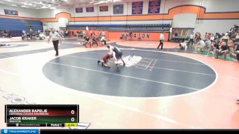 174 lbs Cons. Round 1 - Jacob Kraker, Wheaton vs Alexander Rapelje, Concordia College (Moorhead)