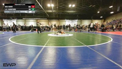 64 lbs Consi Of 8 #2 - Mia Kerr, Roundtree Wrestling Academy vs L.C. Hurford, Juggernaut Wrestling Club