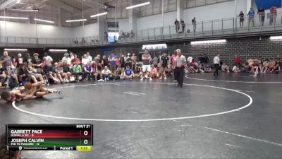 132 lbs 2nd Wrestleback (16 Team) - Joseph Calvin, Mid TN Maulers vs Garrett Pace, Guerilla WC