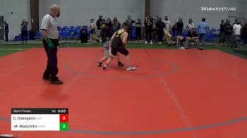 95 lbs Semifinal - Castor Changaris, Piscataway vs Michael Massimini, Howell Predators