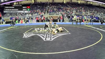 Girls-115 lbs Cons. Round 2 - Anna Buurma, Fowlerville Hs Girls vs Emma Baker, Lakeshore Hs Girls