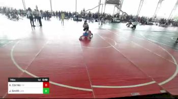 74 lbs Semifinal - Aydann Correa, Tuf California Wr Ac vs Jackson Smith, Lions Wr Ac